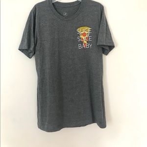 Slice slice baby tee by mellow mushroom